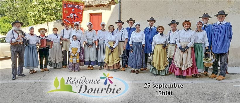 Spectacle exceptionnel à la Résidence la Dourbie !